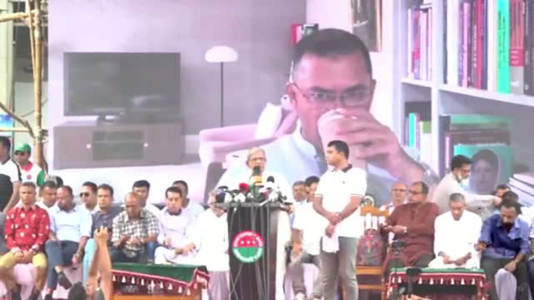 সরাসরি জুলাই গণ-অভ্যুত্থানের বর্ষপূর্তি উপলক্ষে ঢাকার শাহবাগে জাতীয়তাবাদী ছাত্রদলের সমাবেশ