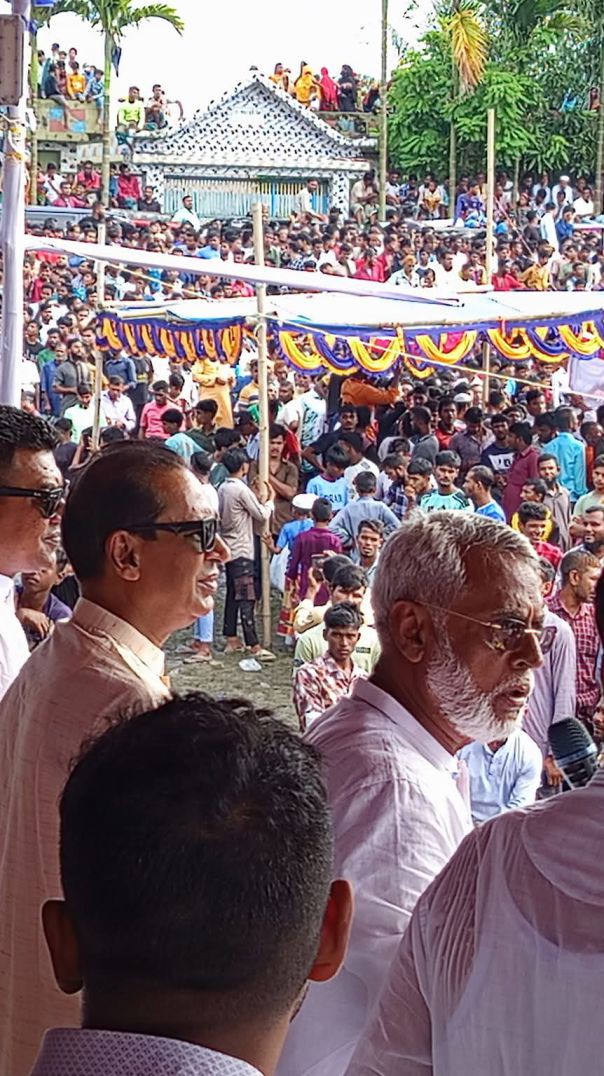ঐতিহাসিক জয়কা খেলার মাঠ,করিমগঞ্জ, কিশোরগঞ্জ -এ মোটর-সাইকেল- টিভি ফুটবল টুর্নামেন্ট -২০২৫ এর ফাইনাল খ
