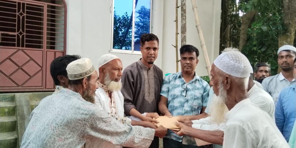 ধনবাড়ীতে আলহাজ্ব আফিফ উদ্দিন আহমাদের পক্ষ থেকে ২ লক্ষ টাকা মসজিদে অনুদান..