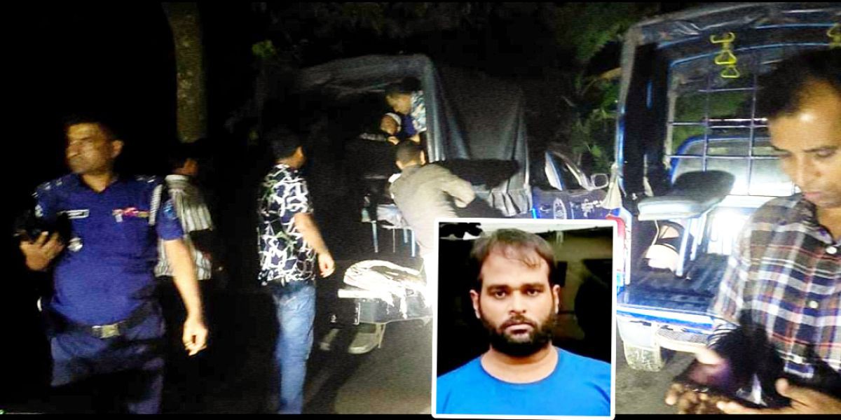 গাজীপুরে শীর্ষ সন্ত্রাসীকে গ্রেফতার! পুলিশের উপর দফায় দফায় হামলা করে আসামীকে ছিনতাই।..
