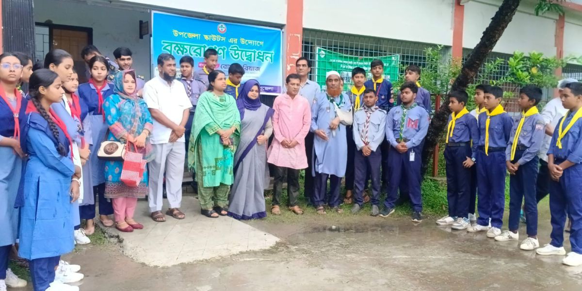 পাঁচবিবিতে উপজেলা স্কাউটের উদ্যোগে বৃক্ষ রোপন কর্মসূচীর উদ্বোধন  ..