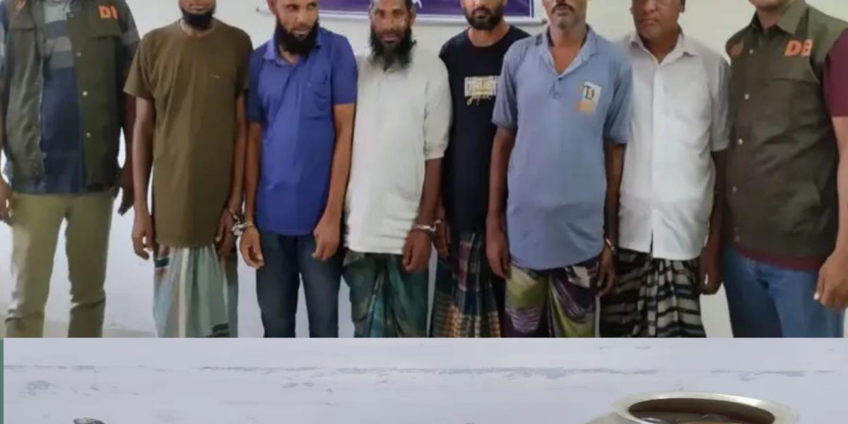 দিনাজপুরে ডিবির অভিযানে আন্তঃজেলা অজ্ঞানপার্টি ও চোরচক্রের ৬ সদস্য গ্রেফতার..