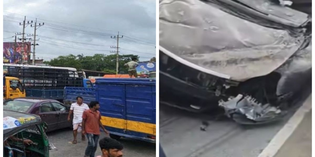 কুমিল্লার পদুয়ার বাজারে লরির নিচে চাপা পড়ে প্রাণহানি: নিহত চার, মহাসড়কে তীব্র যানজট..