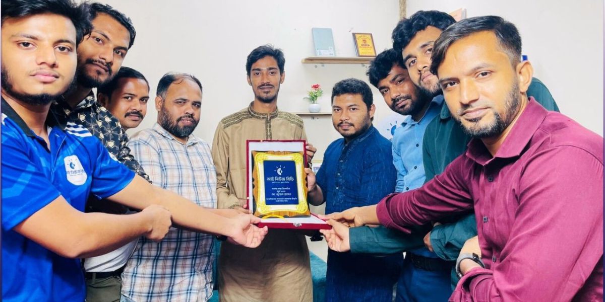 সাংবাদিকতায় 'সেরা রিপোর্টার' পুরস্কারে ভূষিত জুয়েল হোসেন..