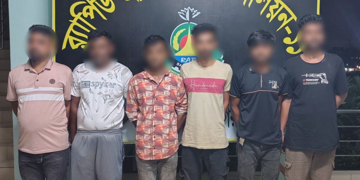 নারায়ণগঞ্জের সোনারগাঁয়ে ২০ কেজি গাঁজা ও ১৯৭ বোতল ফেনসিডিল সহ আটক- ৬ মাদক কারবারি..