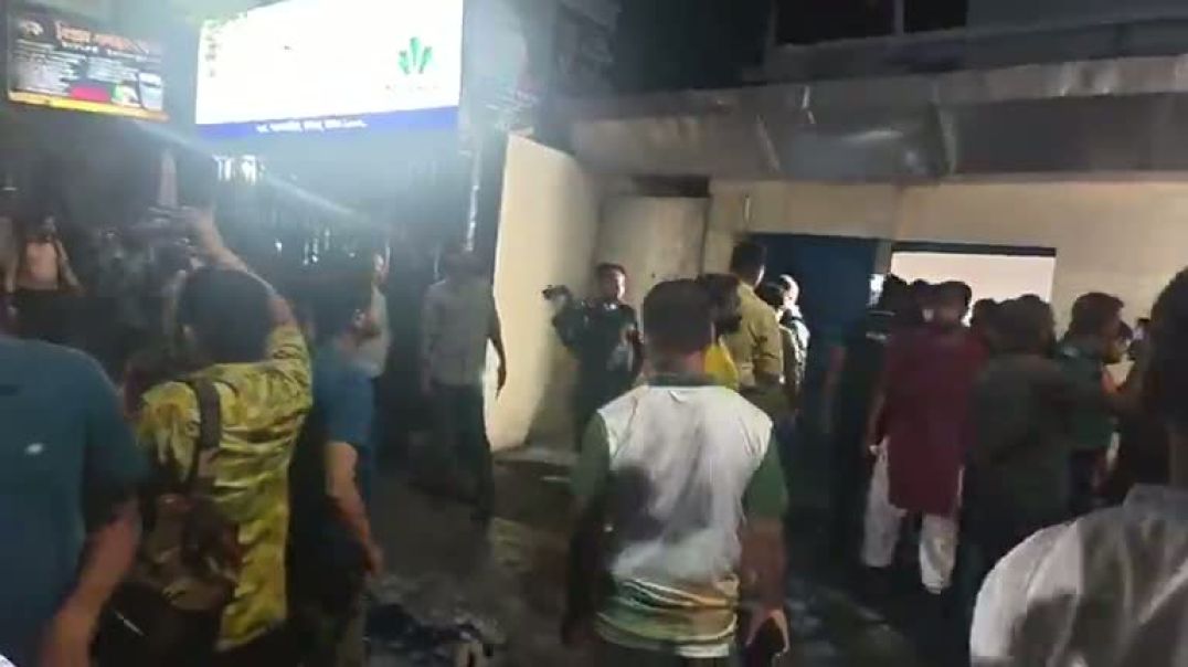 ⁣ভাঙচুরের পর জাতীয় পার্টির অফিসের সর্বশেষ অবস্থা