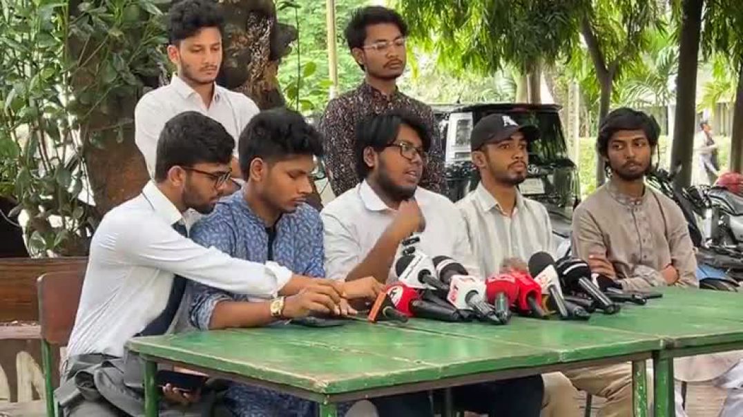 ডাকসুতে যুবায়ের-মুসাদ্দিকের প্যানেল ঘোষণা
