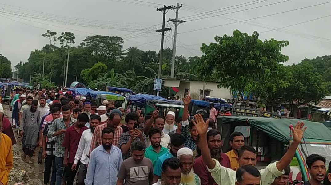 জুলাইয়ের বিজয় মিছিল ইঞ্জিনিয়ার মাহাবুব আলম রানার নেতৃত্বে।