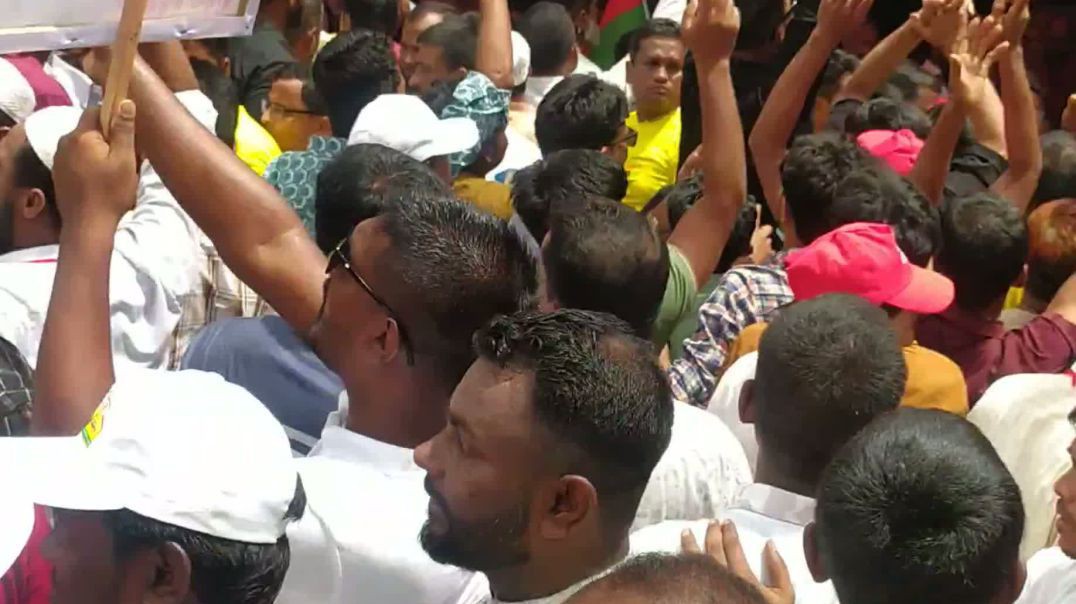 ⁣নেত্রকোনা জেলা বিএনপি দ্বি-বার্ষিক সম্মেলনে স্লোগানে স্লোগানে কায়সার কামাল।