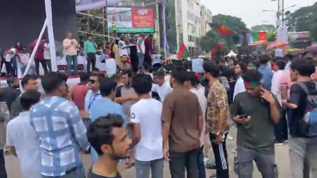 ⁣Live স'মা'বে'শ শুরু হওয়ার আগেই শাহবাগে নেতা-কর্মীদের ঢল.hd