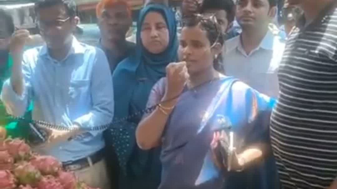 কুমিল্লা দাউদকান্দির গৌরীপুর বাজারে ভ্রাম্যমান  আদালতের অভিযান