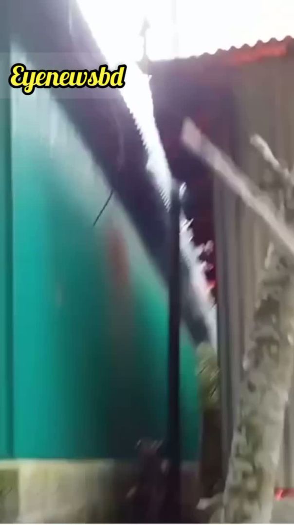 পুড়ে ছারখার দুটি ঘর