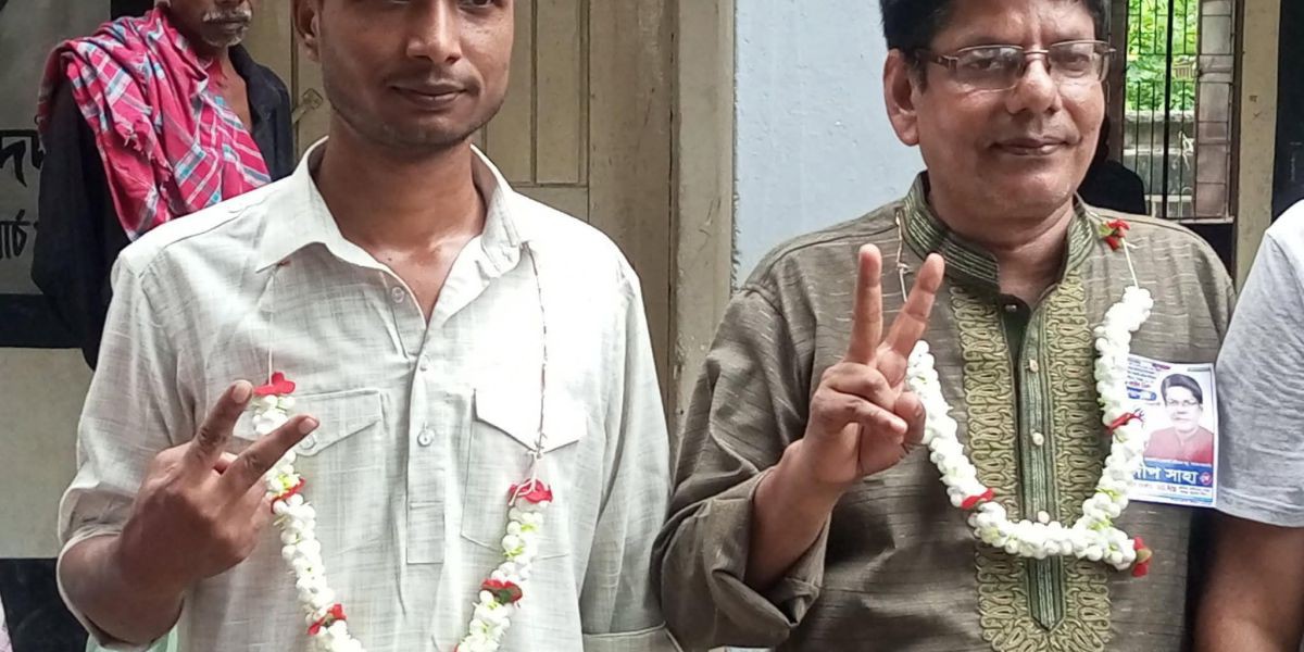 রানীশংকৈলে দোকান কর্মচারী শ্রমিক ইউনিয়নের ভোট গ্রহণ সম্পন্ন,সভাপতি, প্রদিপ,সম্পাদক কামাল।..
