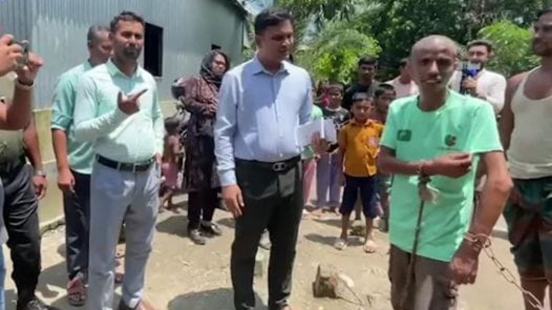 মানসিক ভারসাম্যহীন দুই রোগীর পরিচর্যার জন্য কটিয়াদি উপজেলা নির্বাহী কর্মকর্তা মোঃ মাঈদুল ইসলামের আহ্