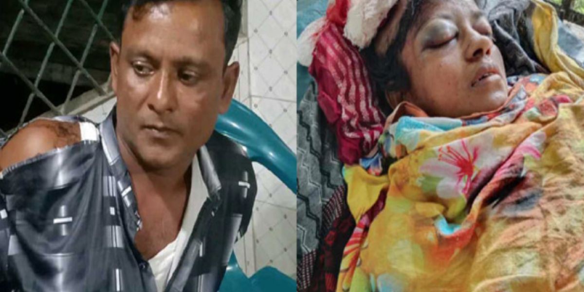 মোংলায় স্ত্রীকে নৃশংসভাবে কুপিয়ে হত্যার অভিযোগে পুলিশে সোপর্দ..