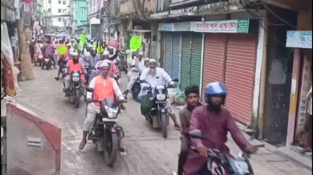 ⁣ঝালকাঠিতে ইসলামি আন্দোলনের মিছিল ও সমাবেশ