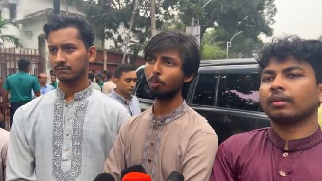 ⁣Live নির্বাচনী পরিবেশ নিয়ে কথা বলছেন মোসাদ্দেক
