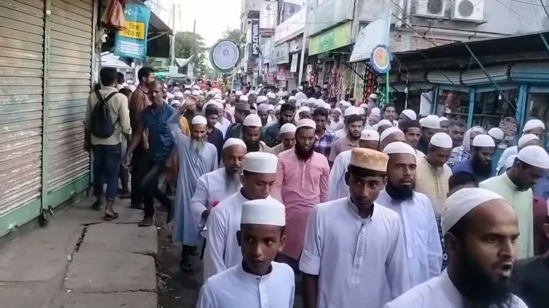 ⁣সংবিধান মানলে সবই মানা উচিত: ইসলামী আন্দোলনের বিক্ষোভ মিছিলে বক্তারা