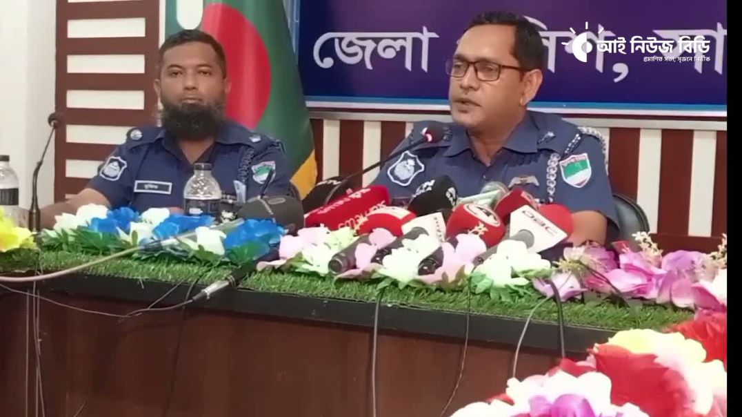 ⁣দূর্গা পূজা উদযাপন উপলক্ষে সাংবাদিকদের সাথে  মতবিনিময় সাতক্ষীরা পুলিশ সুপারের