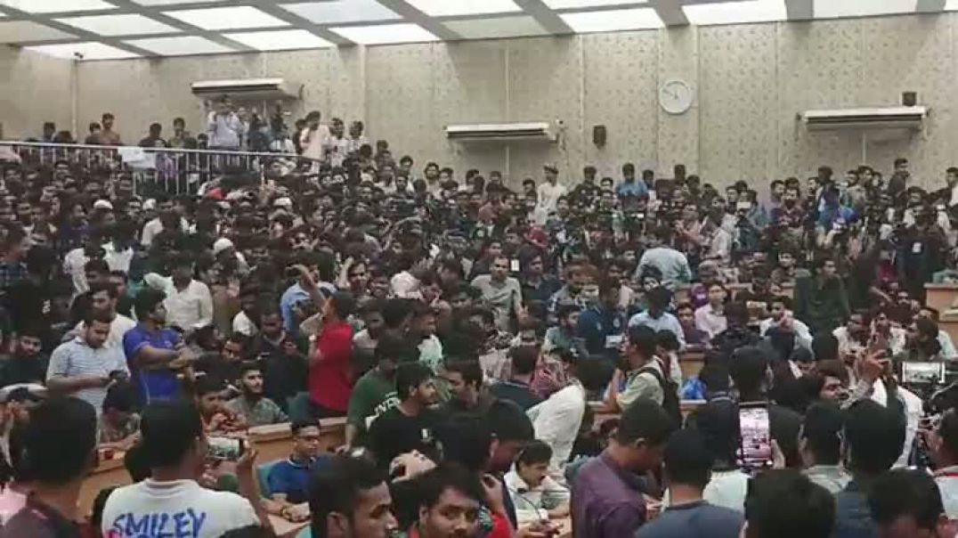 ⁣LIVE কিছুক্ষণের মধ্যেই ডাকসুর ফলাফল ঘোষণা, সিনেট ভবন থেকে সরাসরি