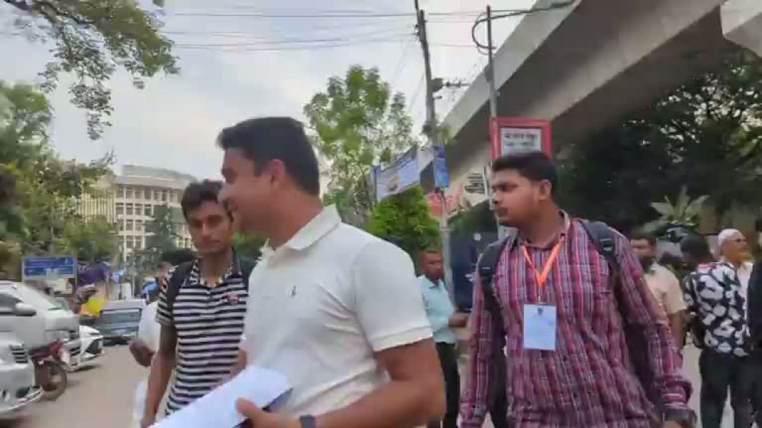 ⁣সরাসরি ডাকসু নির্বাচনে আইনশৃঙ্খলা বাহিনীর সতর্ক অবস্থান