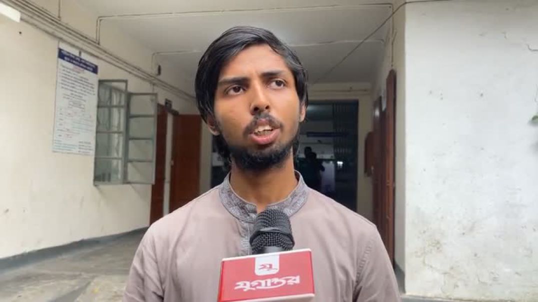⁣Live নির্বাচনী পরিবেশ নিয়ে কথা বলছেন মোসাদ্দেক