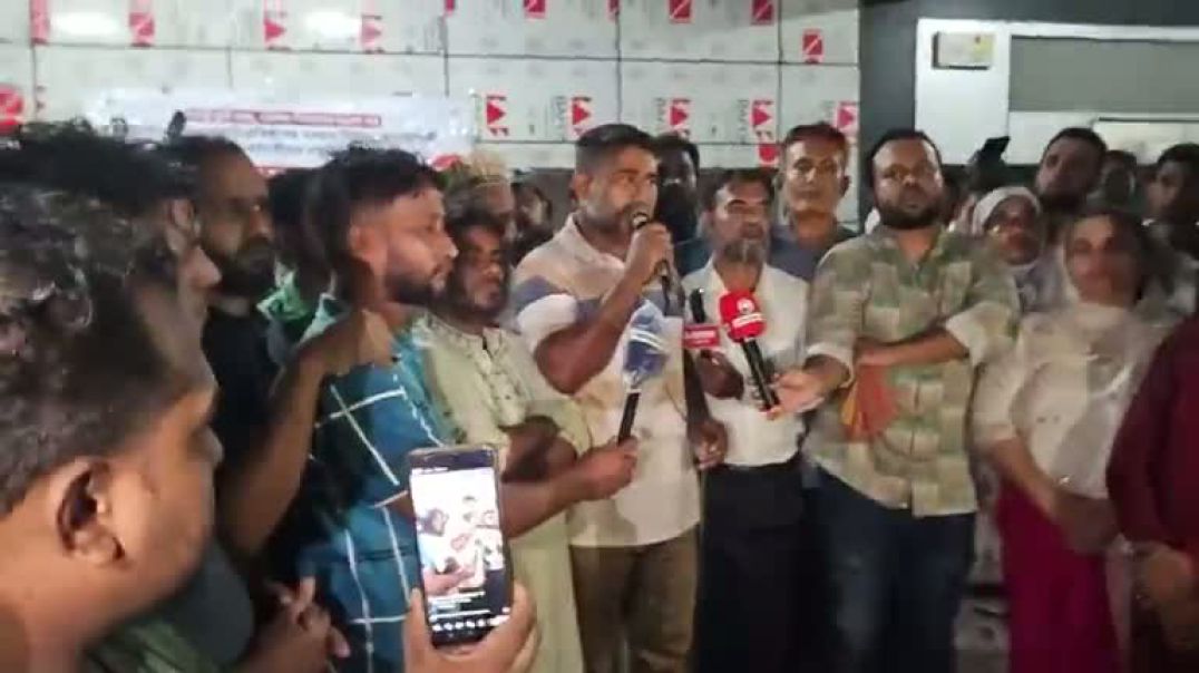 ⁣সচিবালয়ের আউটসোর্সিং কর্মীদের সাথে অর্থ মন্ত্রণালয়ের সচিবের সাথে আলোচনা শেষে সংবাদ সম্মেলন