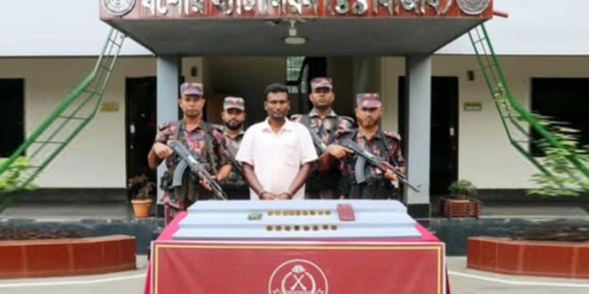 যশোরে তিন কোটি টাকার সোনার বারসহ গ্রেফতার যুবক