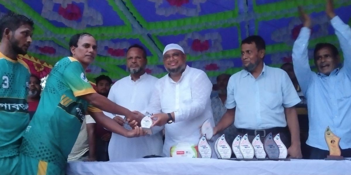 শহীদ জিয়া স্মৃতি প্রীতি ফুটবল ম্যাচ অনুষ্ঠিত 
