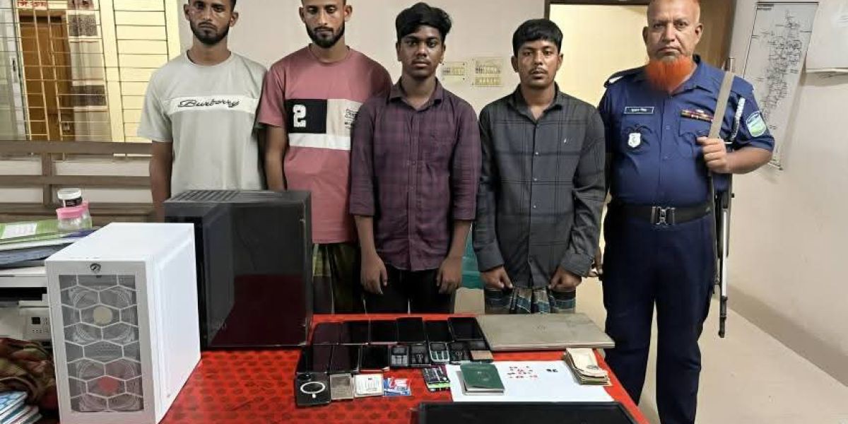 সরিষাবাড়ীতে অনলাইন জুয়া ও ক্যাসিনো ব্যবসায়ী আটক