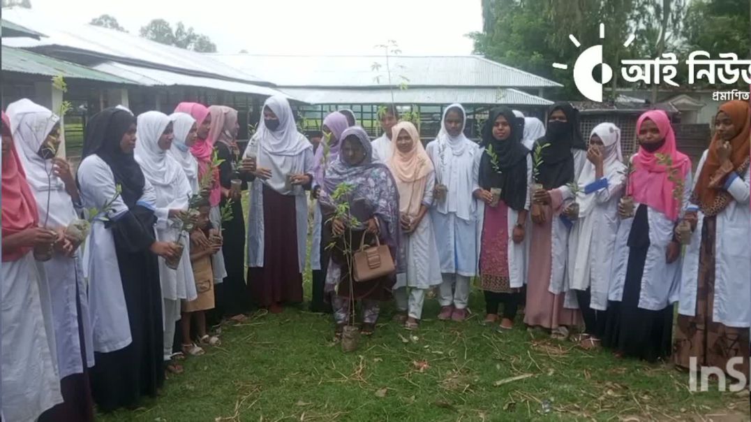 ⁣কুতুবদিয়া মহিলা কলেজে ঔষধি, ফলজ ও বনজ গাছের চারা বিতরণ