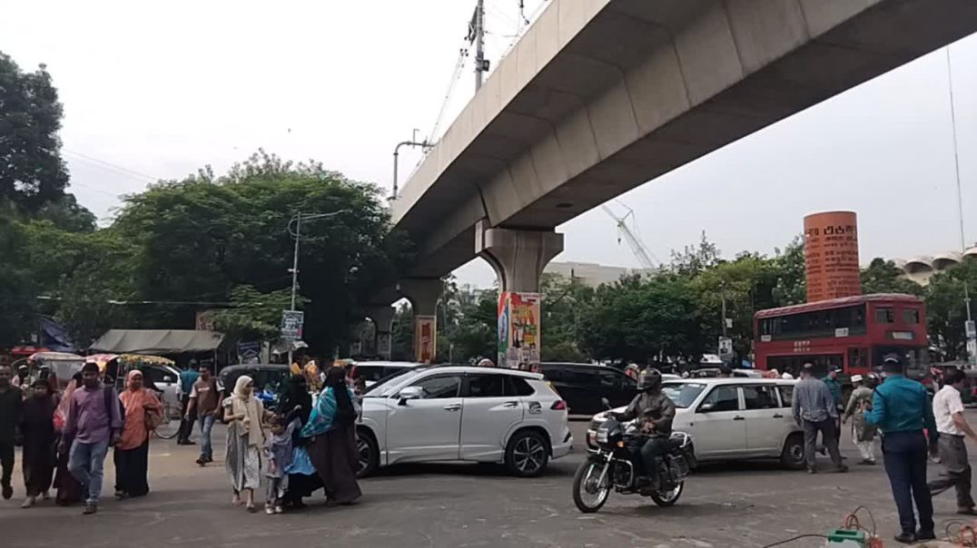 ⁣ডাকসু নির্বাচন শাহবাগে সতর্ক পুলিশ ।