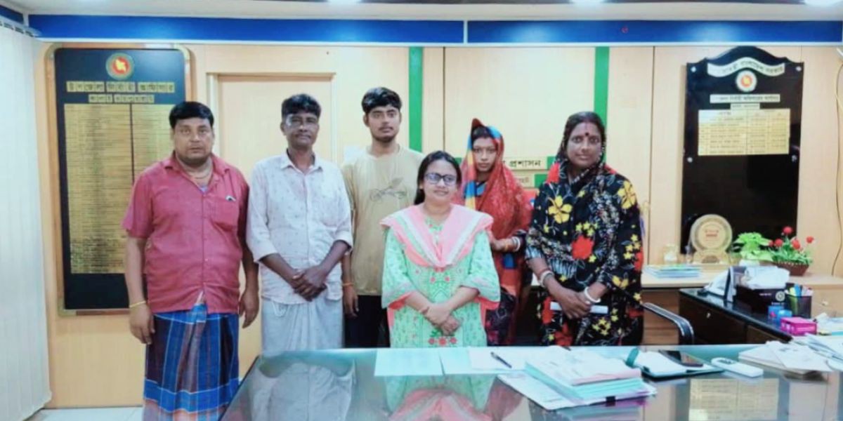 বিয়ের স্বীকৃতি পেলেন কালাইয়ে অনশনে বসা সেই শিক্ষার্থী সঞ্চিতা রানী..