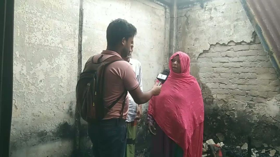 ⁣জিরানী বাজারে অগ্নিকাণ্ডে বিপুল পরিমাণ ক্ষয়ক্ষতি