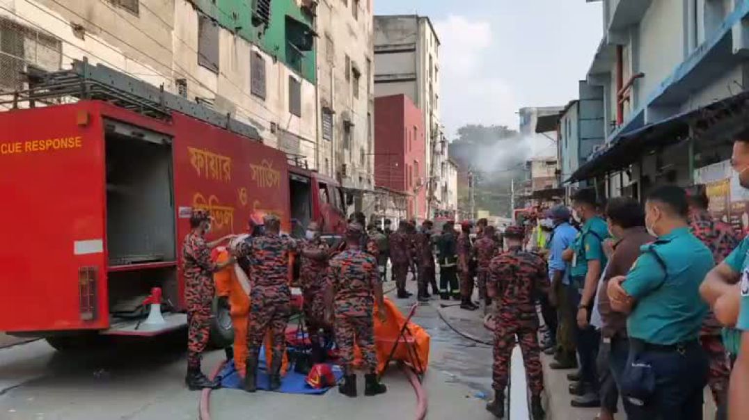 মিরপুর অগ্নিকাণ্ডের সর্বশেষ ঘটনাস্থল থেকে সরাসরি