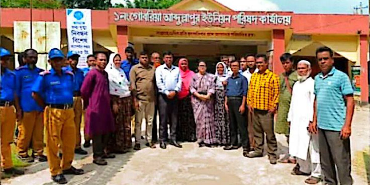 কুলিয়ারচরে বিভিন্ন ইউ.পি পরিদর্শন করেন (উপ-সচিব) জেবুন্নাহার শাম্মী..
