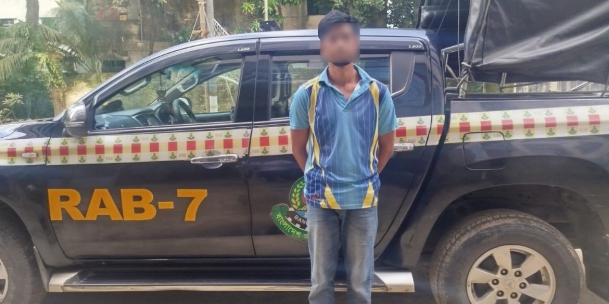 মাধবপুরে ধ'র্ষ'ণ মামলার আসামি ফয়েজ গ্রে'ফ'তার