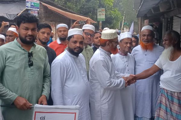 তরপুরচন্ডী ইউনিয়নে দাঁড়িপাল্লা প্রতীকে এডভোকেট শাহজাহান মিয়ার ব্যাপক গণসংযোগ“ইসলামী রাজনীতিই পারে দেশে ন্যায়ভিত্তিক সমাজ ও কল্যাণমূলক রাষ্ট্র গঠন করতে” — এড. শাহজাহান মিয়া <br> <br> <br>..