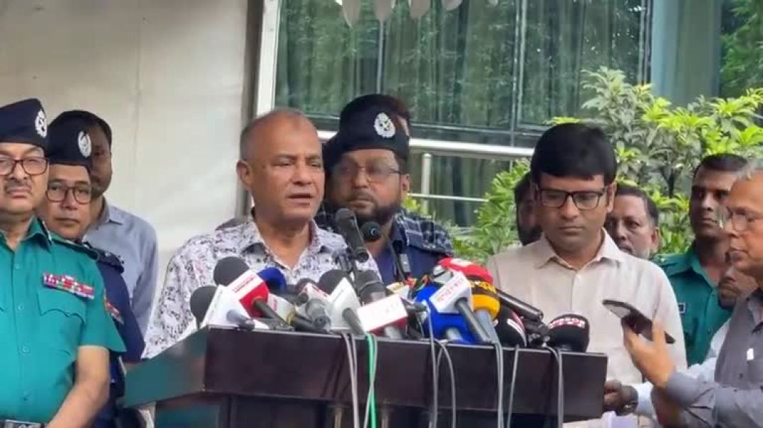 ⁣ডিএমপিতে কথা বলছেন স্বরাষ্ট্র উপদেষ্টা…