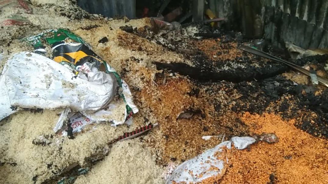 ⁣অবস্থা ভয়ানক জিরানি বাজার অগ্নিকাণ্ডের  ঘটনায়