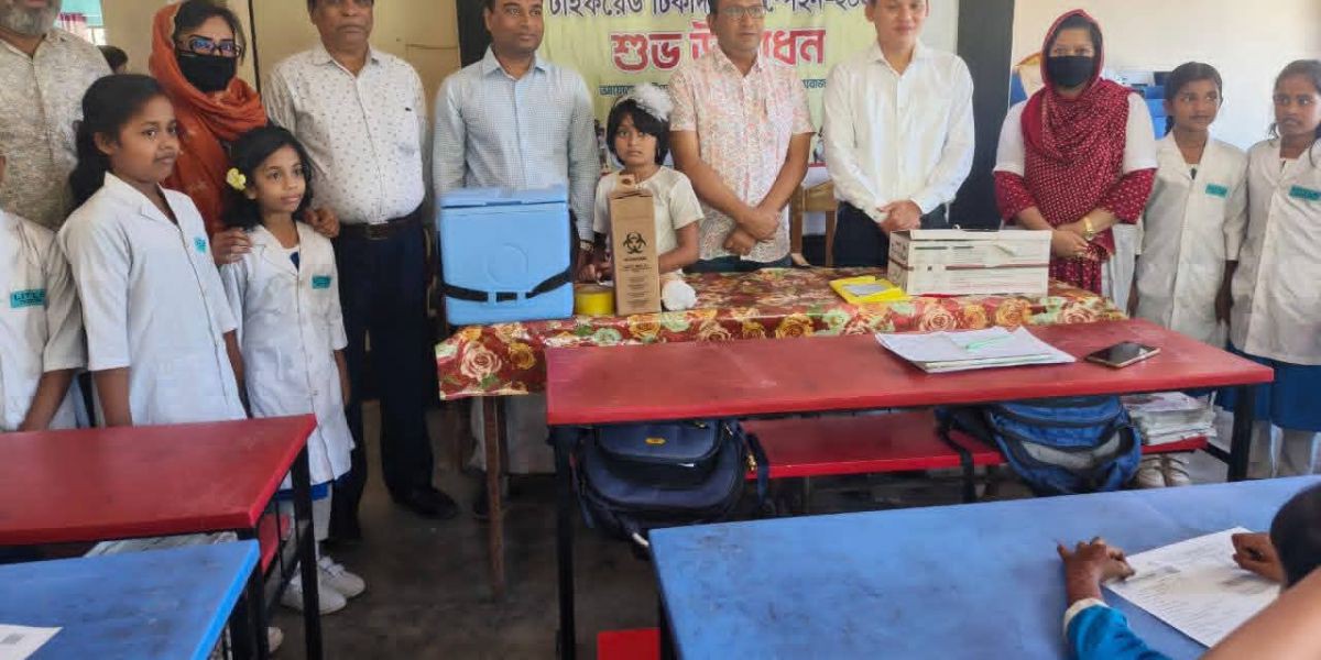 কুতুবদিয়ায় TCV টিকাদান কর্মসূচির শুভ উদ্বোধন
