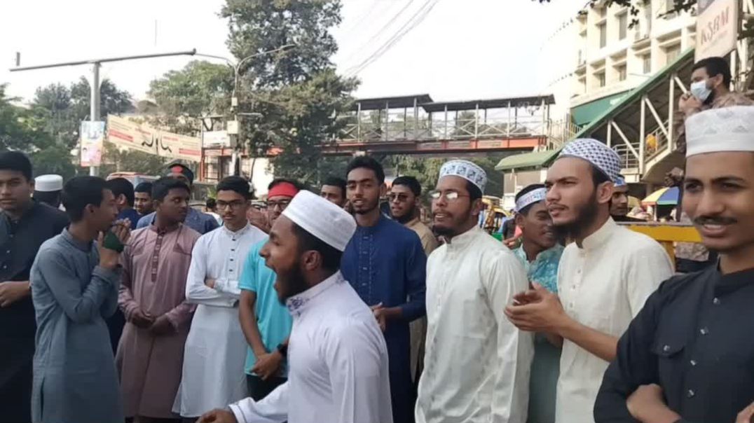 ⁣সকালের শাহবাগ এর অবস্থা।