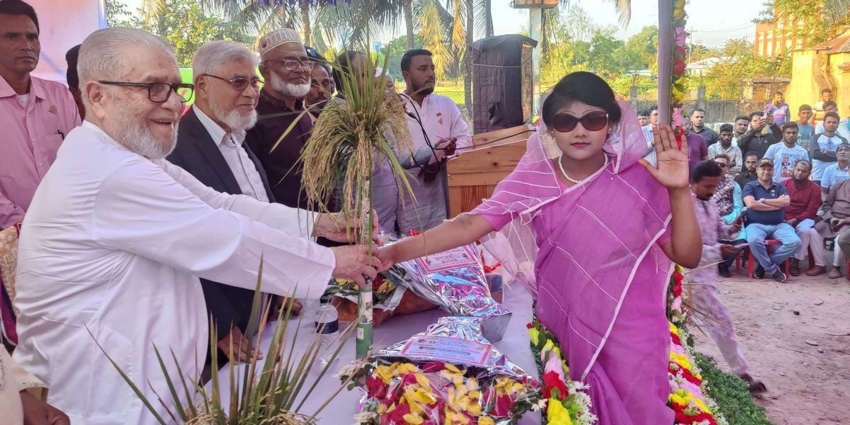 সৈয়দ মো. ফয়সলের নির্বাচনি জনসভায় লাখো মানুষের ঢল 