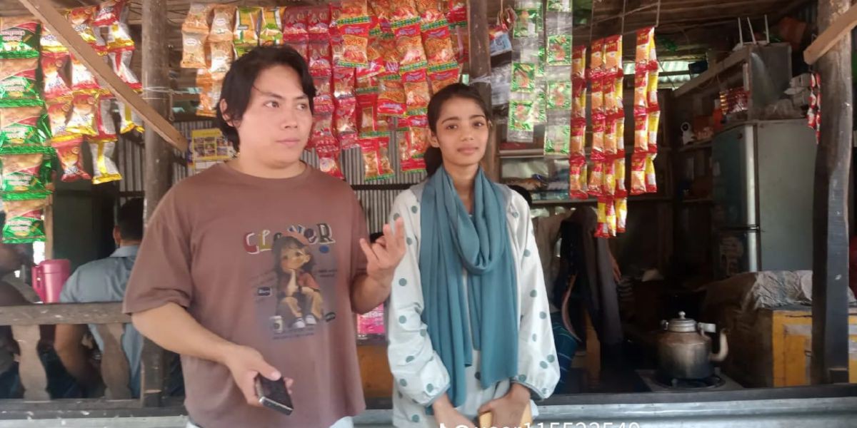 চায়না থেকে প্রেমের টানে ছুটে এসেছে এক যুবক চাঁদপুরে
