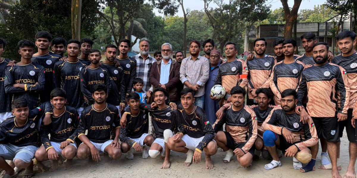 খেলাধুলা মানুষকে অপরাধ থেকে দূরে রাখে: মির্জা মোস্তফা জামান..
