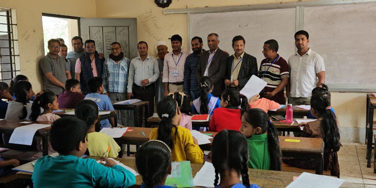 জাগ্রত প্রতিভা মেধাবৃত্তি পরীক্ষায় অংশ নিলো ১৫০ শিক্ষা প্রতিষ্ঠানের শিক্ষার্থী..