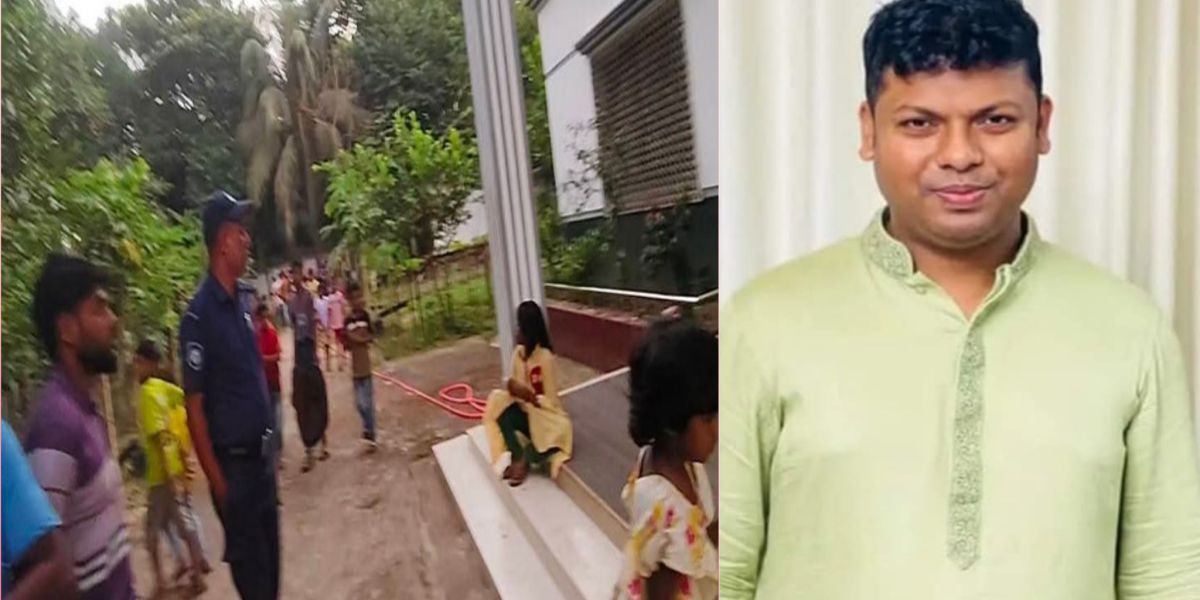হোমনায় সাবেক ভাইস চেয়ারম্যান মুকবুল পাঠানের বাড়িতে সন্ত্রাসী হামলা, ভাঙচুর ও গুলিবর্ষণ..