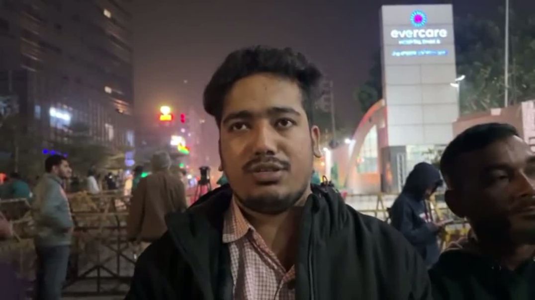 এভারকেয়ার হসপিটাল এর সামনে বিএনপির সাধারণ কর্মীর মন্তব্য