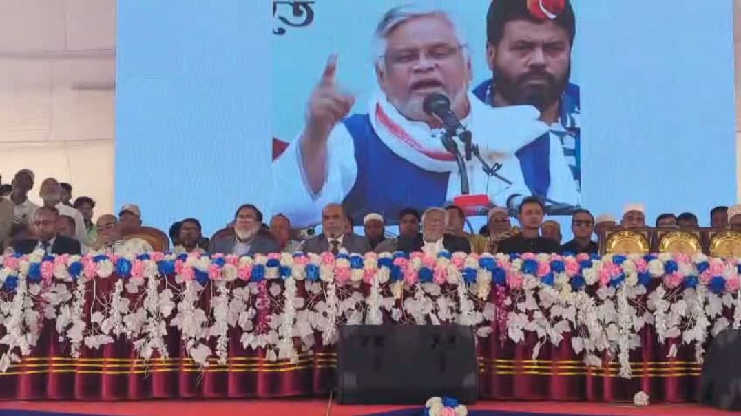 মিরপুর মফিদ-ই-আম স্কুল এন্ড কলেজের নবীন বরণ, প্রধান অতিথি আমান উল্লাহ আমান ।