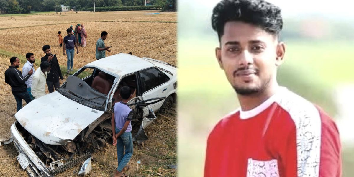 মাধবপুরে সড়ক দুর্ঘটনায় যুবক নিহত ১